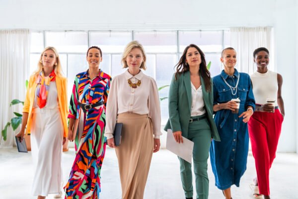 Group of businesswomen meeting in the office